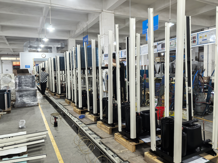 星科工業(yè)空調(diào)生產(chǎn)車間