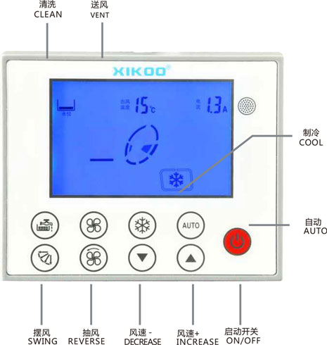 星科環(huán)?？照{(diào)冷風機XK-18SYA-功能介紹