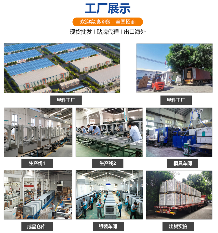 星科環(huán)?？照{(diào)降溫通風(fēng)生產(chǎn)廠家生產(chǎn)車間