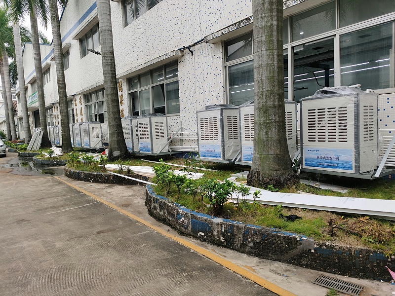 廣東某女子戒毒所生產(chǎn)車間選擇星科環(huán)?？照{(diào)冷風機
