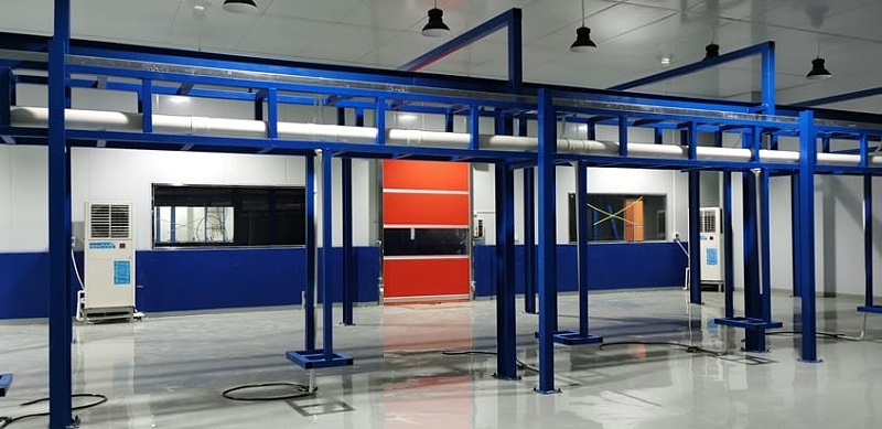 工業(yè)省電空調(diào)-立式軸流機(jī)應(yīng)用于食品工廠車間降溫案例 工業(yè)省電空調(diào)-立式軸流機(jī)應(yīng)用于食品工廠車間降溫案例