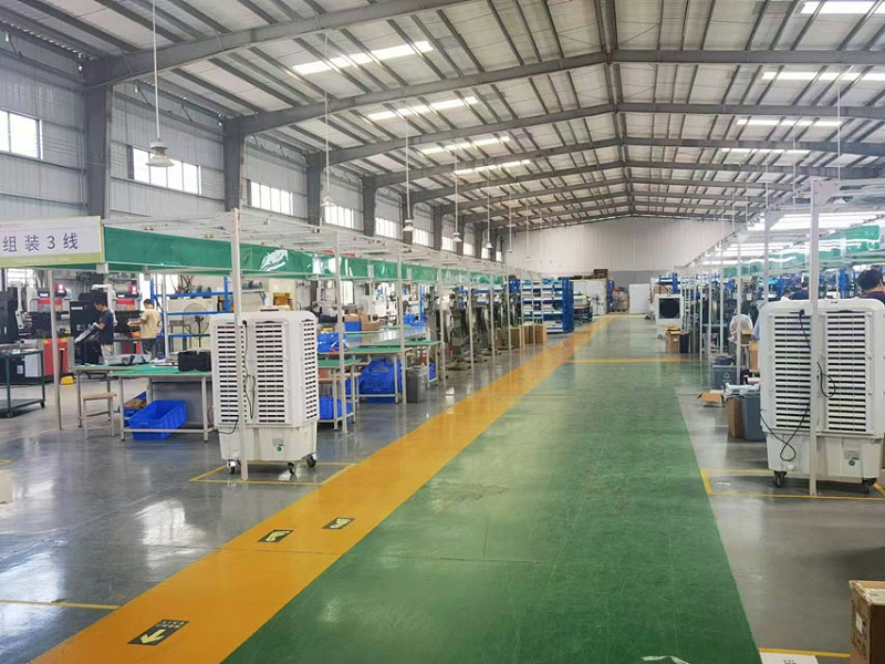  星科移動環(huán)?？照{(diào)冷風機應用廠房車間降溫通風